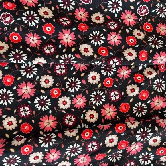 Kate Spade S Black Floral Sleeveless Studded Dress - Picture 8 of 8